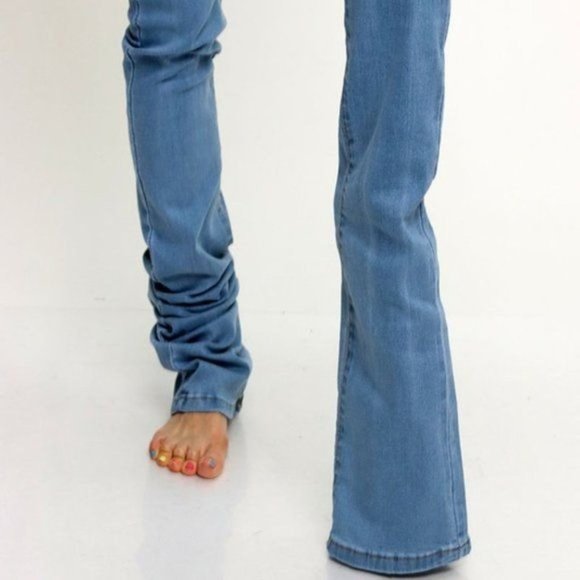 Miz Tall & Skinny: Light Blue Denim Pants - Picture 8 of 15
